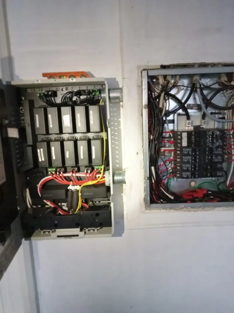 Electrical panel upgrade completed for Indoor Lighting Installation in Hanover